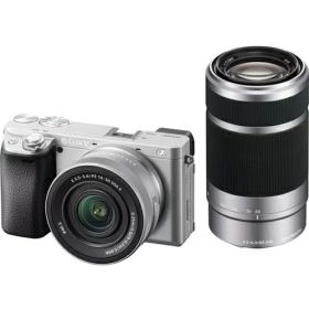 【長期保証付】ソニー SONY α6400 ILCE-6400XS シルバー ダブルズームレンズキット ミラーレス一眼デジタルカメラ ILCE6400XS