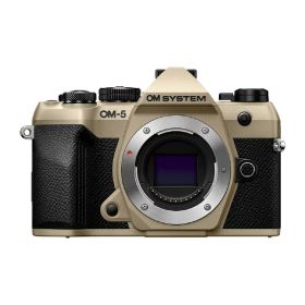 OM SYSTEM デジタル一眼カメラ・ボディ OM-5 Mark II サンドベージュ OM-5MARKIIBODYBEG [OM5MK2BODYBEG]【RNH】