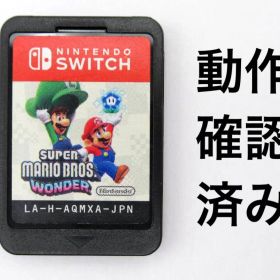Switch スーパーマリオブラザーズ ワンダー ソフトのみ 動作確認済み⑩