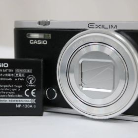 【返品保証】 カシオ Casio EXILIM EX-ZR4000 5x ブラック バッテリー付き コンパクトデジタルカメラ T721
