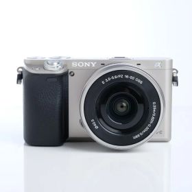 【中古】(ソニー) SONY ILCE-6000L シルバー パワ-ズームKIT