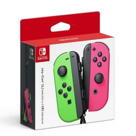 【任天堂純正品】Joy-Con (L) ネオングリーン/ (R) ネオンピンク