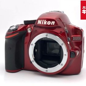 【中古】 【良品】 ニコン D3200 ボディ レッド 【デジタル一眼レフ】