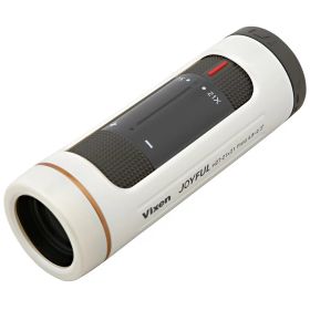 単眼鏡 ビクセン 21倍 ジョイフルモノキュラー HZ7-21×21 PW ケース付き ホワイト VIXEN ズーム式 高倍率 ギャラリースコープ コンパクト 軽量 おすすめ