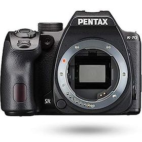 【中古】PENTAX K-70 ボディ ブラック APS-Cデジタル一眼レフカメラ 【視野率100%光学ファインダー】【超高感度・高解像 2424万画素】【4.5段ボディ内手