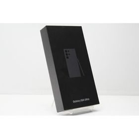 新品未使用 スマートフォン 本体 Galaxy S24 Ultra SCG26 Samsung SIMフリー SIMフリー 赤ロム保証 256GB ブラック