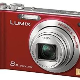 【中古】 パナソニック デジタルカメラ LUMIX ルミックス ZX1 レッド DMC-ZX1-R