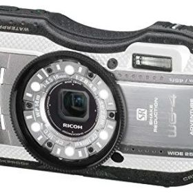 【中古】RICOH 防水デジタルカメラ RICOH WG-4GPS ブルー 防水14m耐ショック2.0m耐寒-10度 RICOH WG-4GPSBL 08558