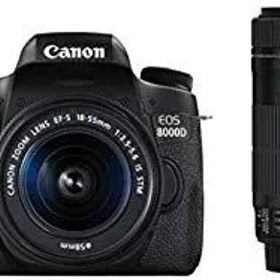 【中古】Canon デジタル一眼レフカメラ EOS 8000D ダブルズームキット EF-S18-55mm/EF-S55-250mm 付属 EOS8000D-WKIT qqffhab