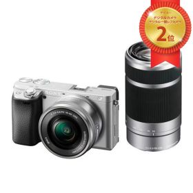 SONY ソニー デジタル 一眼 カメラ デジカメ α6400 ILCE-6400Y ダブルズーム レンズキット [シルバー]【ラッピング対応可】 R-LOGI