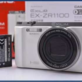 【動作保証】 カシオ CASIO EXILIM EX-ZR1100 12.5x 元箱、バッテリー、取扱説明書付属 同梱無料 #kj299