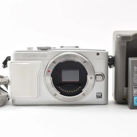★美品★ 《ショット数 2953回》 オリンパス OLYMPUS PEN Lite E-PL6 ボディ ホワイト 現状品#3057