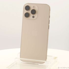 (中古)Apple iPhone16 Pro Max 1TB デザートチタニウム MYWT3J/A SIMフリー(251-ud)