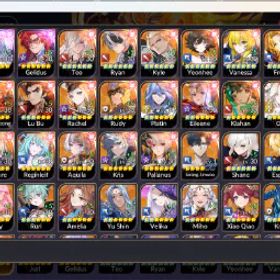 Seven Knights Re:BIRTH [Re:BIRTH] 3 Ex-7k [Gelidus,Fai,Juri+Skin] & 11 TC5 [Teo,Yeonhee,Freyja,etc] WukongTC4,Lu Bu TC3|12K Ruby|Google|CheckSS|SKR1092