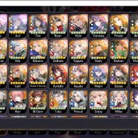 Seven Knights Re:BIRTH GLOBAL SEA|3 Ex-7k[FaiTC1,Melia,Juri]16 TC6+[Freyja,Kyle,Ryan,Teo,Wukong,Vanessa,Rachel,Biscuit,Shane,etc]|CheckSS|(SKR1107)