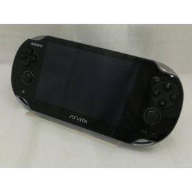 【中古】SONY PlayStation VITA 3G/Wi-Fiモデル クリスタルブラック・初回限定盤 PCH-1100 AA01【川崎】保証期間１ヶ月【ランクB】