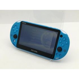 【中古】SONY PlayStation VITA Wi-Fiモデル アクア・ブルー PCH-2000 ZA23【神戸】保証期間１ヶ月【ランクB】