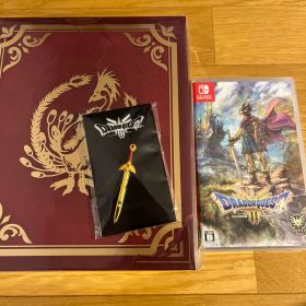 最終値下 Switch ドラゴンクエスト3 そして伝説へ 収納ケース&ピンズ