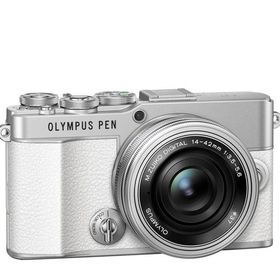 【中古】 オリンパス OLYMPUS ミラーレス一眼カメラ PEN E-P7 14-42mm EZレンズキット ホワイト 当店保証30日間 人気 ミラーレス一眼 ミラーレス デジタルカメラ 中古