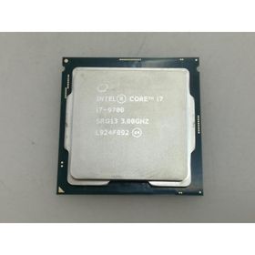 【中古】Intel Core i7-9700 (3GHz/TB:4.7GHz/SRG13/R0) bulk LGA1151/8C/8T/L3 12M/UHD630/TDP65W【大須】保証期間１週間