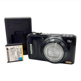 動作確認済 FUJIFILM FinePix F300EXR ブラック 充電器付