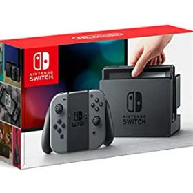【中古】(未使用・未開封品)Nintendo Switch 本体 (ニンテンドースイッチ) 【Joy-Con (L) / (R) グレー】(キャンペーンプリペイド番号なし)