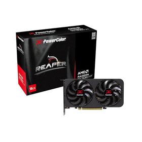 PowerColor Reaper Radeon RX 9060 XT 16GB GDDR6 RX9060XT 16G-A グラフィックボード PCIe 5.0 2連ファン 全長200mm【新品】