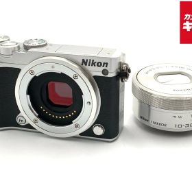 【中古】 【並品】 ニコン Nikon1 J5 標準パワーズームレンズキット シルバー 【ミラーレス一眼】