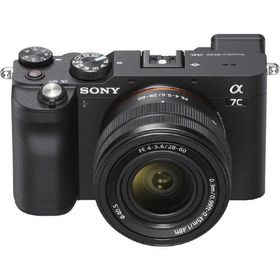 SONY ソニー デジタル 一眼 カメラ デジカメ α 7C ILCE-7CL ズームレンズキット [ブラック]【ラッピング対応可】 R-LOGI