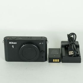 [並品 | シャッター数19,485回] Nikon Nikon1 J1 ボディ ブラック ミラーレス一眼カメラ 中古