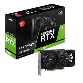 MSI GeForce RTX 3050 VENTUS 2X E 6G OC グラフィックスカード VD8926