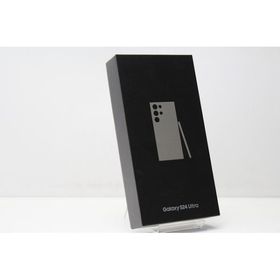 新品未使用 スマートフォン 本体 Galaxy S24 Ultra SCG26 Samsung SIMフリー SIMフリー 赤ロム保証 256GB グレー