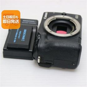 美品 EOS M3 ブラック 即日発送 ミラーレス一眼 Canon 本体 あすつく 土日祝発送OK