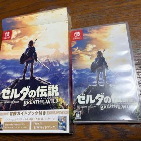 極美 送無 ゼルダの伝説 ブレスオブザワイルド 冒険ガイドブック付 Switch