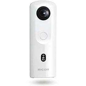 【中古-非常に良い】 RICOH リコー THETA SC2 WHITE ホワイト 360度全天球カメラ 360°手振れ補正機能 4K動画 進化したHDR合成機能