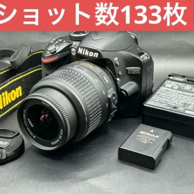 【極美品】Nikon D3200 VRレンズセット 撮影133枚 多言語対応