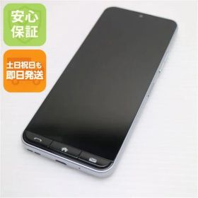 新品同様 SIMフリー かんたんスマホ A402ZT シルバー スマホ ZTE 即日発送 土日祝発送OK 04000