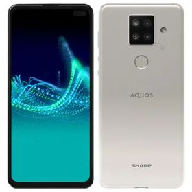 SHARP 楽天モバイル 【SIMフリー】 AQUOS sense4 plus ホワイト 8GB 128GB SH-M16