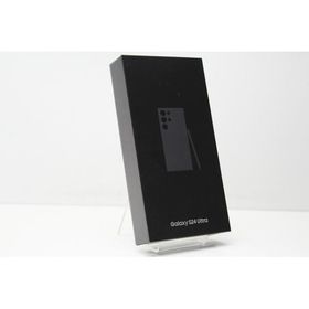 新品未使用 スマートフォン 本体 Galaxy S24 Ultra SCG26 Samsung SIMフリー SIMフリー 赤ロム保証 256GB ブラック