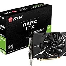 【中古】MSI GeForce GTX 1660 SUPER AERO ITX OC グラフィックスボード VD7112
