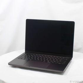 (中古)MacBook Pro 14.2-inch Late-2024 MCX04J/A M4 10コアCPU_10コアGPU 24GB SSD1TB スペースブラック (26.3 Tahoe)(262-ud)
