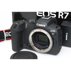 【全額返金保証】美品｜キヤノン EOS R7 ボディ CA01-R7606-2S1
