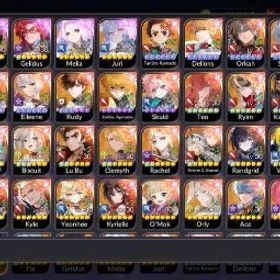Seven Knights Re:BIRTH Global|Full EX7(RosieTC2,FaiTC 1,GelindusTC1,MeliaTC0,JuriTC0|46TC6(Tanjiro,Dellons,Orkah,etc)|Netmarble| 7KR144B