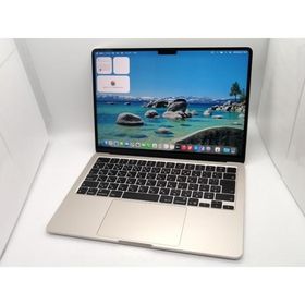 【中古】Apple MacBook Air 13インチ (M4,2025) M4(CPU:10C/GPU:8C) 16GB/256GB スターライト MW0Y3J/A【ECセンター】保証期間１ヶ月【ランクB】