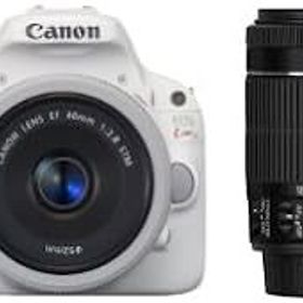 【中古】Canon デジタル一眼レフカメラ EOS Kiss X7(ホワイト) ダブルレンズキット EF-40mm F2.8 STM(ホワイト) EF-S18-55mm F3.5-5.6 IS