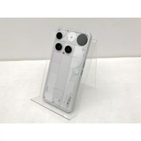【中古】NOTHING 楽天モバイル 【SIMフリー】 Nothing Phone (3) ホワイト 12GB 256GB【仙台イービーンズ】保証期間1ヶ月【ランクA】