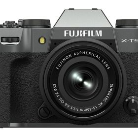 【中古】FUJIFILM ミラーレス一眼カメラ X-T50 XC15-45mmF3.5-5.6 OIS PZ レンズキット - チャコールシルバー