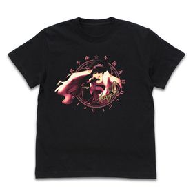 マクロスF 射手座☆午後九時 Don’t be late Tシャツ/BLACK-L