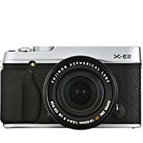 【中古】【非常に良い】FUJIFILM ミラーレス一眼 X-E2 ズームレンズキット シルバー F X-E2S/1855KIT