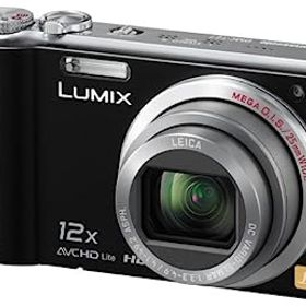 【中古】パナソニック デジタルカメラ LUMIX (ルミックス) TZ7 ブラック DMC-TZ7-K
